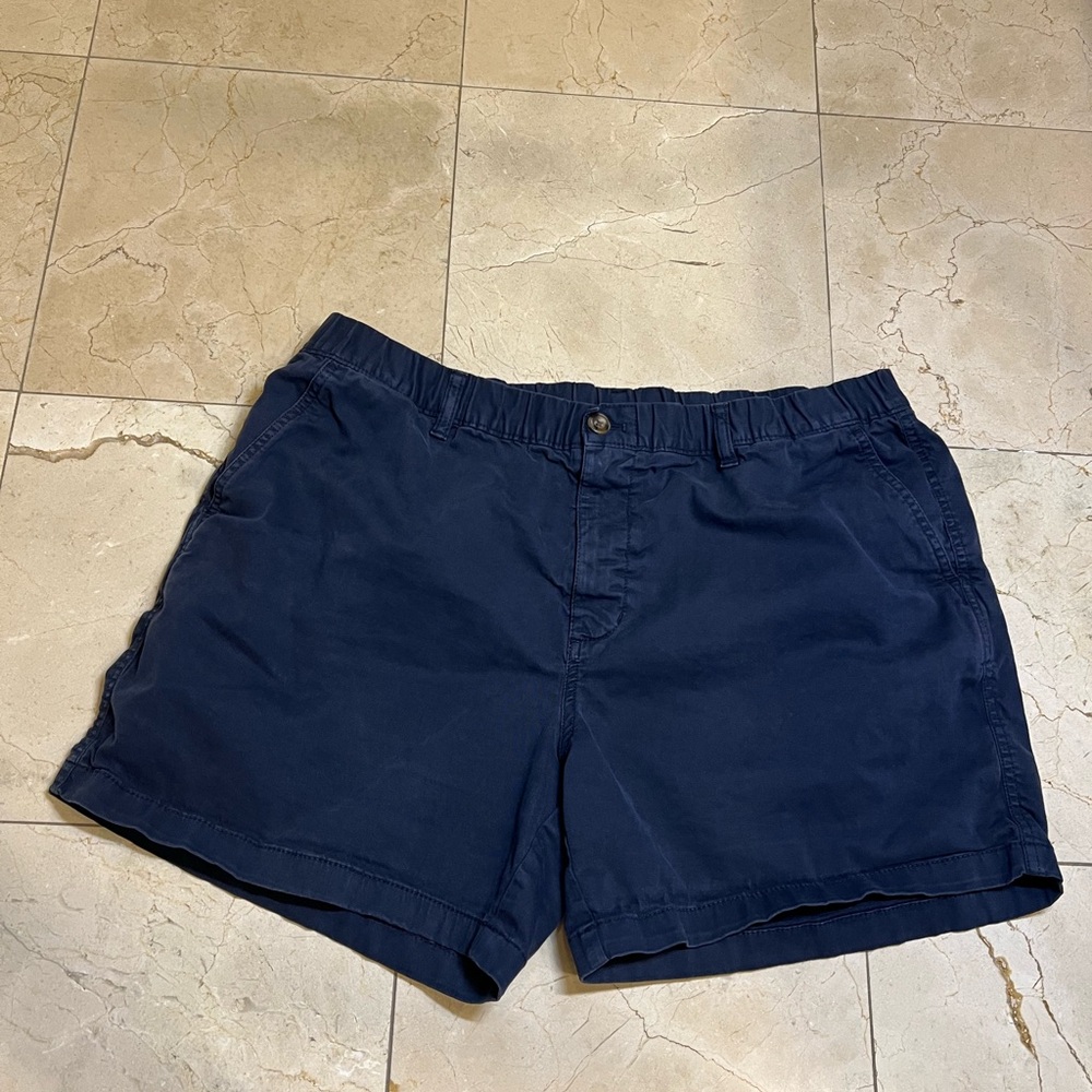 Bearbottom Navy 5.5" inseam stretch short